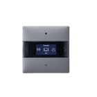 THEBEN - Regolatore LUXORliving, regolatore di temperatura ambiente integrato, colore argento