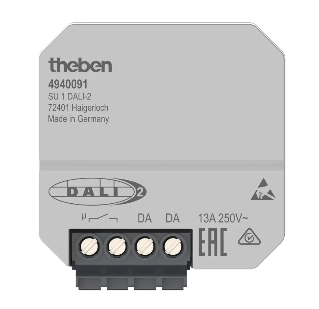 THEBEN - Attuatore di commutazione UP-DALI-2, 1 canale 4940091