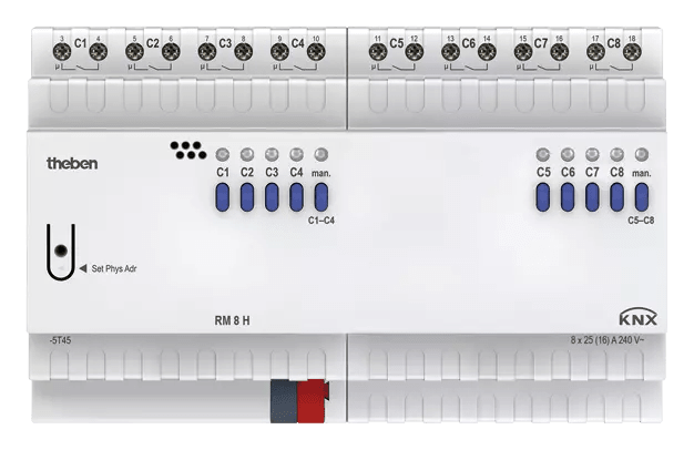 THEBEN - Attuatore di commutazione 8 canali ad alte prestazioni FIX2