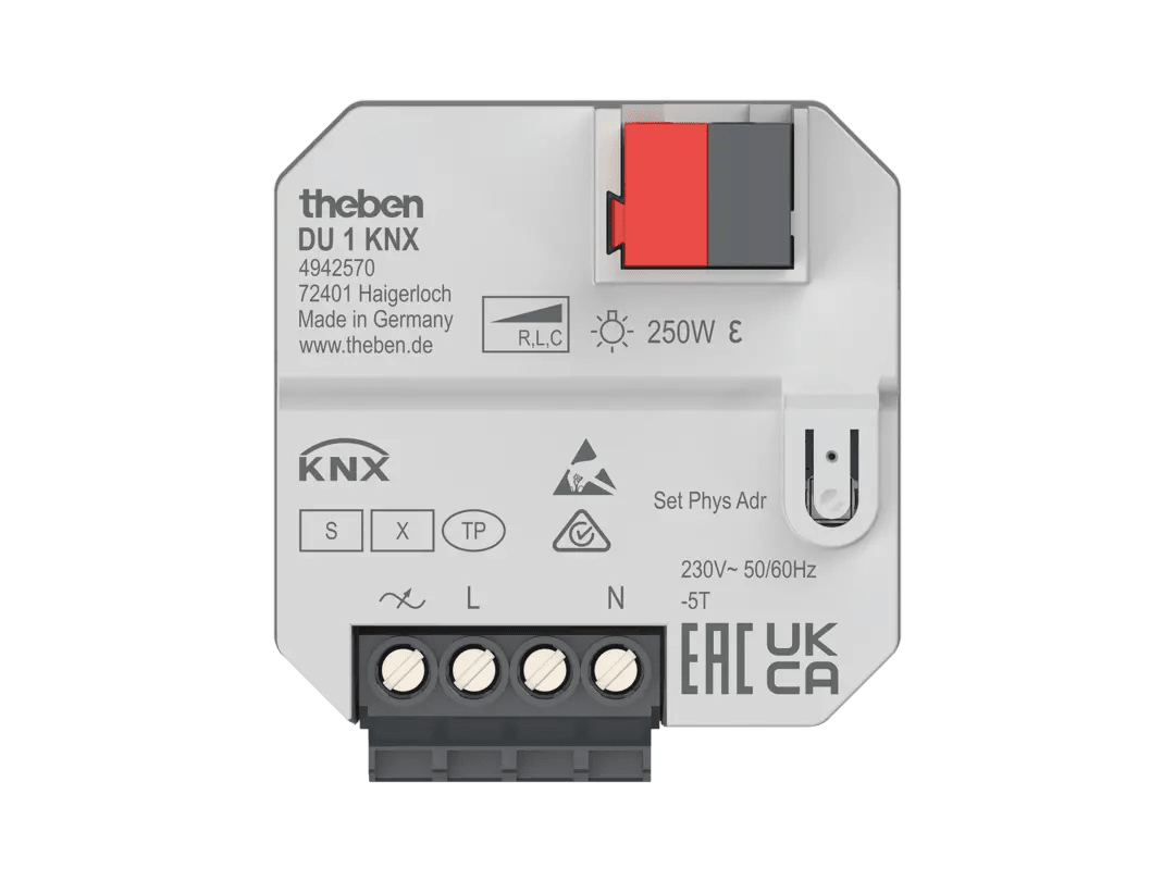 THEBEN - Attuatore dimmerabile da incasso KNX, 1 canale