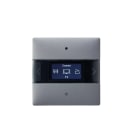 THEBEN - Controllore ambiente KNX, regolatore di temperatura integrato, KNX Data Secure, colore argento