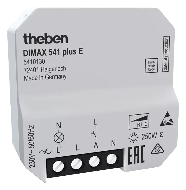 THEBEN - UP dimmer universale per lampade LED ESL e 230V 5410130