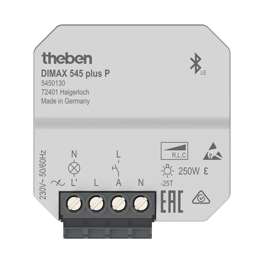 THEBEN - Dimmer universale per carichi R, L e C