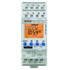 THEBEN - Interruttore orario digitale per installazione in linea 2 canali, 7 giorni, linea di testo, cl. plug-in, 2 TE