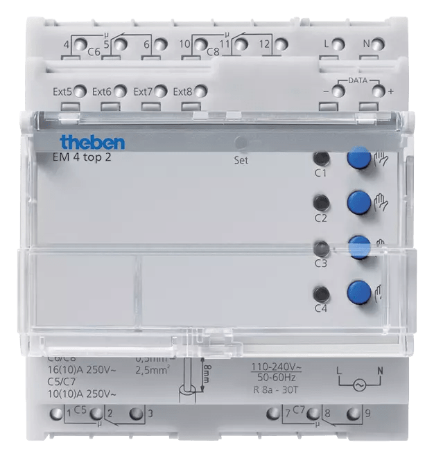 THEBEN - modulo di espansione a 4 canali EM 4 top2