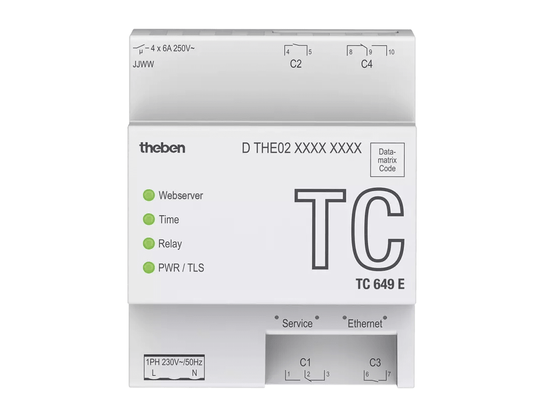 THEBEN - Timer digitale LAN/astro con programma annuale