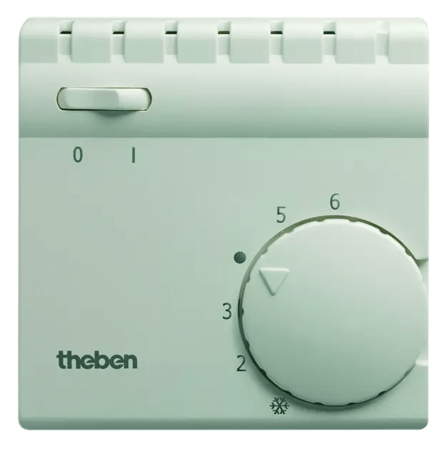 THEBEN - Termostati ambiente con interruttore per l'accensione e lo spegnimento del riscaldamento