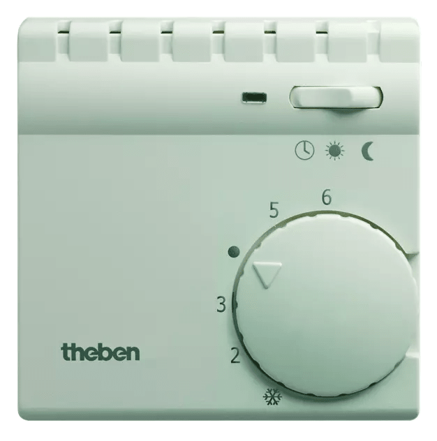 THEBEN - Termostati ambiente, interruttore a levetta. per il riscaldamento o il raffreddamento, selettore a 3 posizioni.