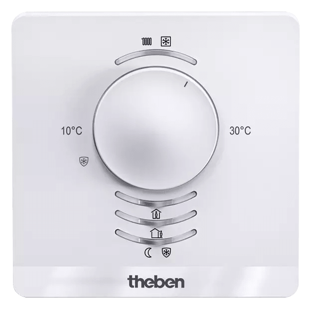 THEBEN - Termostato ambiente KNX, controllo continuo o a 2 punti