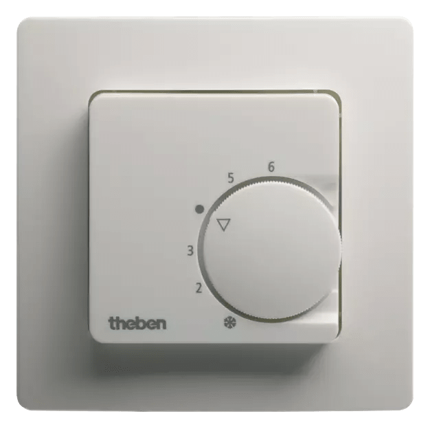 THEBEN - Termostati ambiente da incasso, bianchi, con cornice