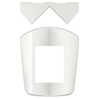 THEBEN - Staffa di montaggio angolare theLuxa, bianco 9070902