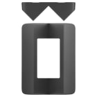 THEBEN - Staffa di montaggio angolare theLuxa P, nera