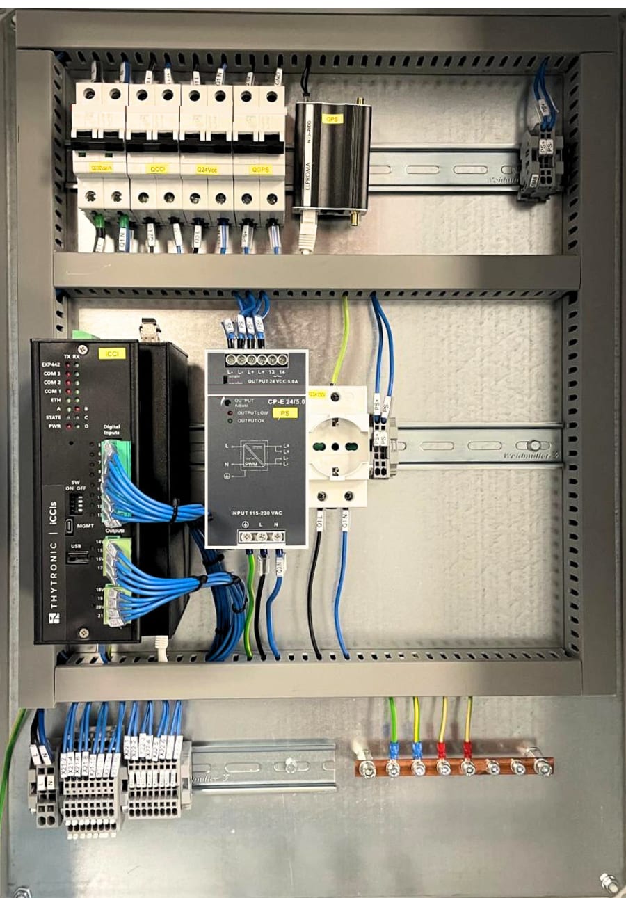 THYTRONIC - SISTEMA CCI CON IRTU GPS 230CA/24CC ICCISYSTEM