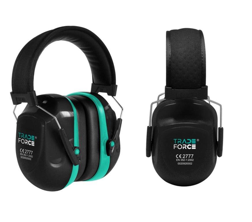 TRADEFORCE - Cuffie di sicurezza protezione sonora 34db professionali 0020920002
