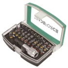 TRADEFORCE - Set bit avvitatura 32 pezzi divisi per colore con magnete
