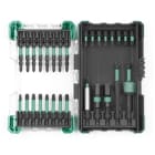 TRADEFORCE - Set 31 bit per avvitare antitorsione con valigetta e supporto magnetico
