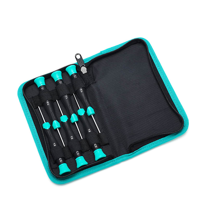 TRADEFORCE - Cacciaviti di precisione in borsa 6 pz 0118150006