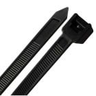 TRADEFORCE - Fascetta industriale resistente UV, 760*9mm, nero, interno/esterno, 100 pz 0000460072