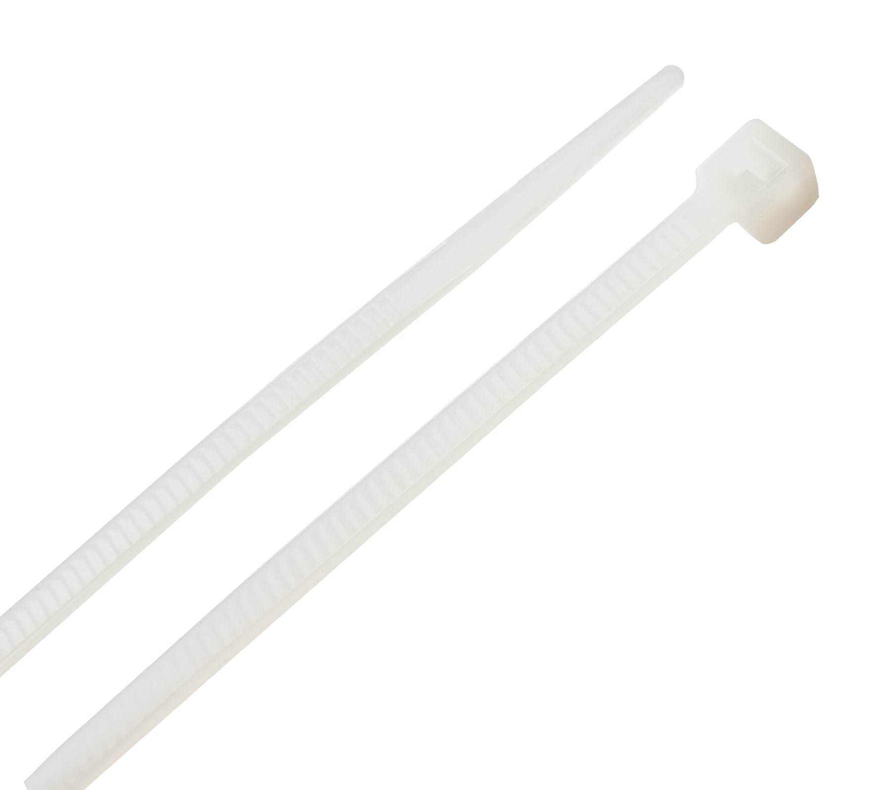 TRADEFORCE - Fascetta industriale standard, 370*3.6mm, naturale, interno, 100 pz