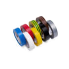 TRADEFORCE - Nastro isolante 10 colori 15 x 0.15 mm 10 metri 10-60 gradi