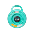 TRADEFORCE - Sonda in fibra di vetro, Lunghezza 30m, Diametro 3mm, Giallo, Dispenser Portatile e Facile da Riavvolgere