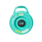 TRADEFORCE - Sonda monofilo in polietilene, Lunghezza 15m, Diametro 3mm, Verde, Dispenser Portatile e Facile da Riavvolgere 0001670015