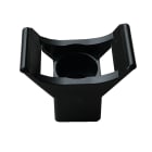 TRADEFORCE - Basetta fissaggio a vite, 2313.617.5mm, per fascette max 9.0mm, nero, 100 pz