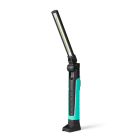 TRADEFORCE - Lampada da lavoro portatile, 5.3W, 3.7V, 2600mAh, batteria ricaricabile, 700lm, 7000K, IP54, IK07