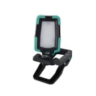 TRADEFORCE - Lampada da lavoro LED portatile, 3.7V, 2500mAh, batteria ricaricabile, 1000lm, 7000K, IP65, IK08