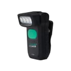 TRADEFORCE - Lampada da lavoro LED a clip 800mAh batteria Li ricaricabile 350lm 6500K IP65 IK07