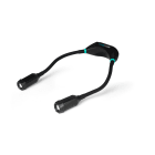 TRADEFORCE - Lampada da collo led con calamita 300 lumens 3.7 volts 2000mah batteria al litio