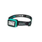 TRADEFORCE - Faro led da testa con elastico 270 lumens 90 m t 3 x aaa