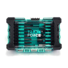 TRADEFORCE - Set 31 bit per avvitare antitorsione con valigetta e supporto magnetico