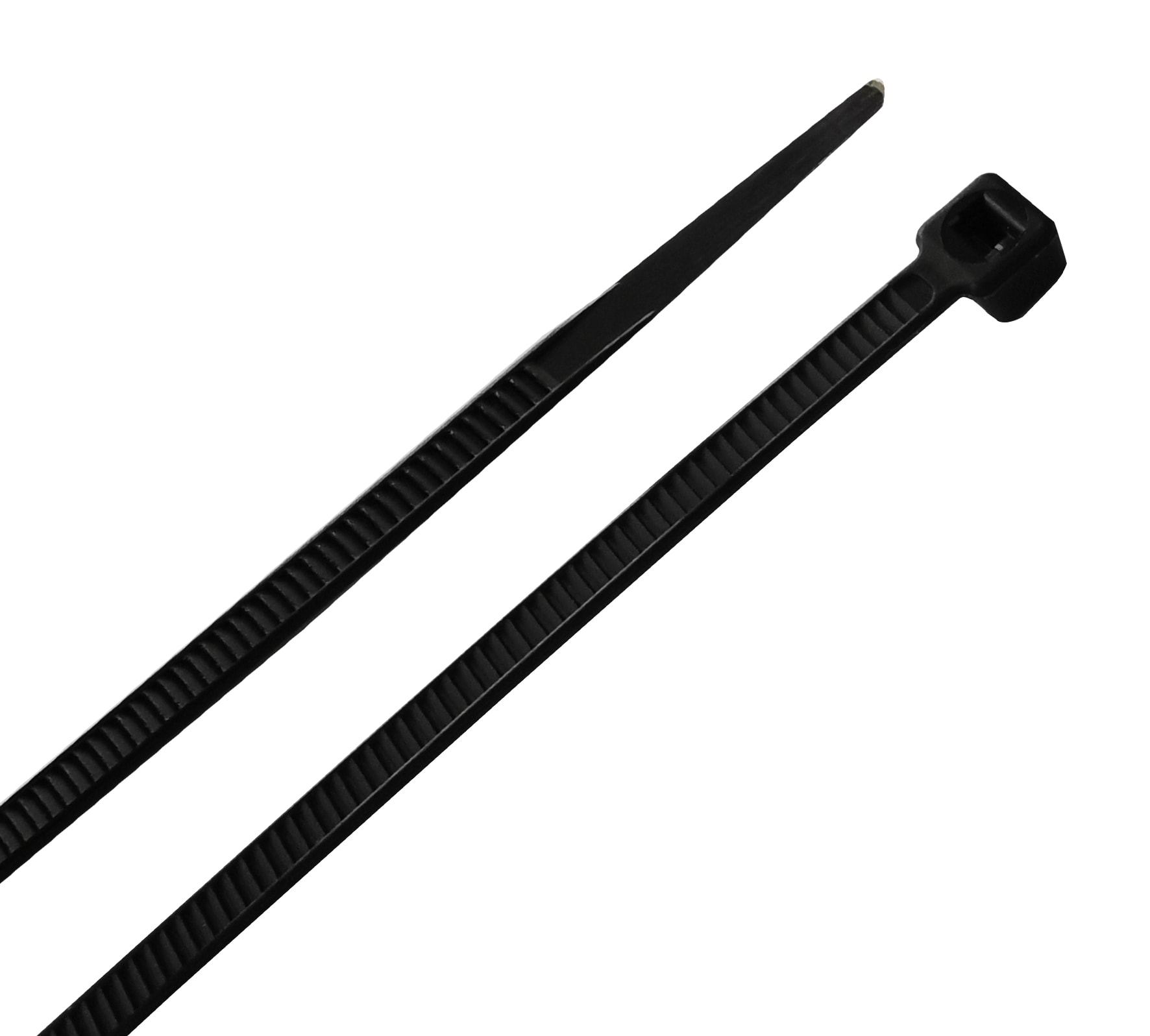 TRADEFORCE - Fascetta resistente uv 200 x 3,6 nera 100 pezzi ideale per esterno