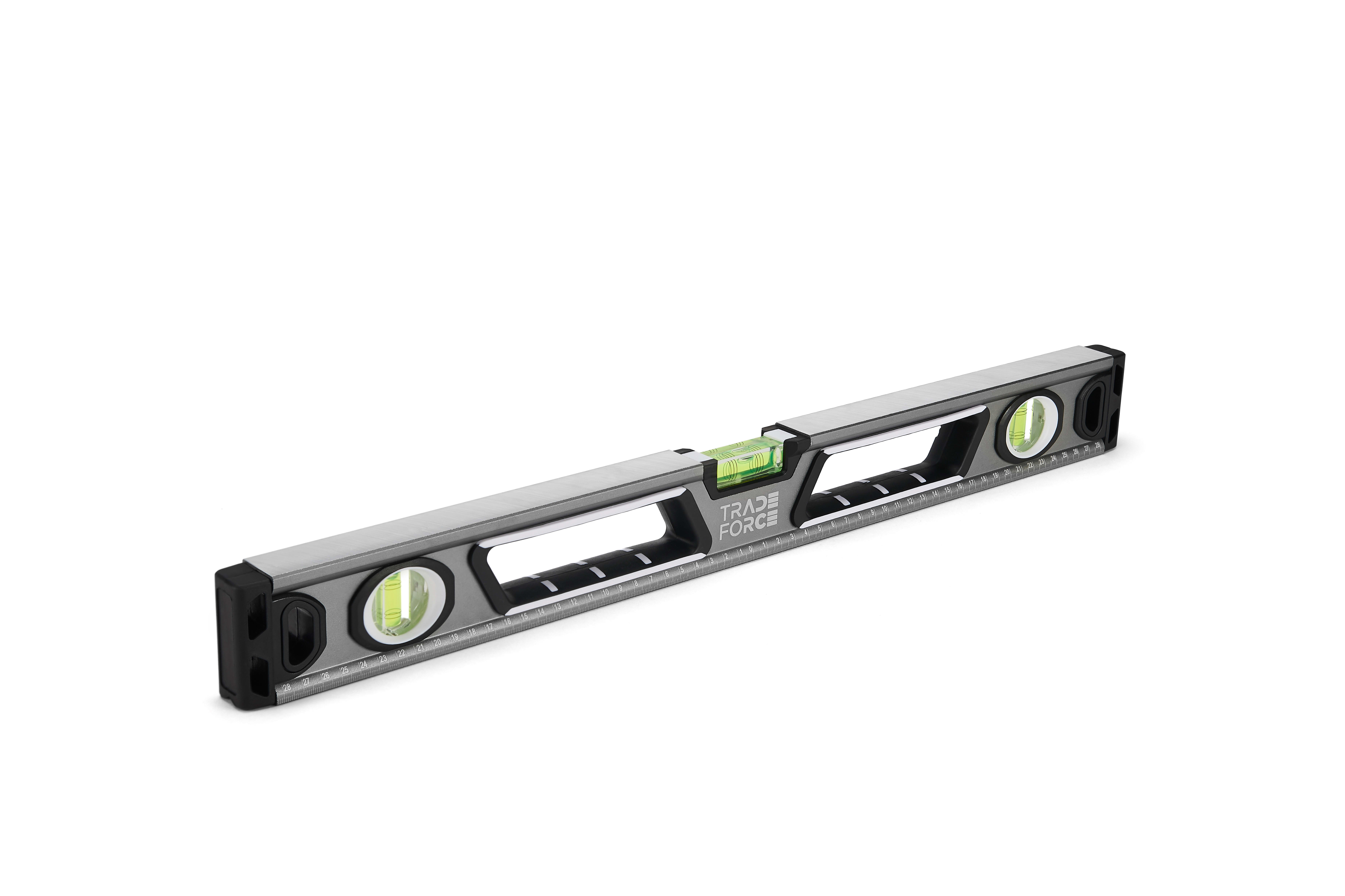 TRADEFORCE - Livella magnetica 3 bolle alluminio 600 mm