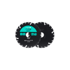 TRADEFORCE - Disco diamantato 115 x 22,23 per tubi in ghisa plastica metallo e legno sia a umido che a secco