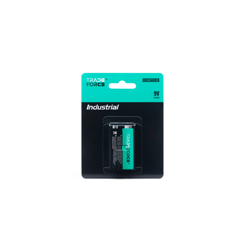 TRADEFORCE - Batteria 9 volts 6lr61