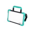 TRADEFORCE - Faro LED da pavimento, 35W, 3.7V, 4400mAh, batteria, 4000lm, 5000K, IP54, IK08, spina E&F, presa F