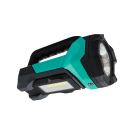 TRADEFORCE - Lampada da lavoro portatile, 1000lm, 3.65V, 8000mAh, batteria ricaricabile, IP54, scocca ABS+PC
