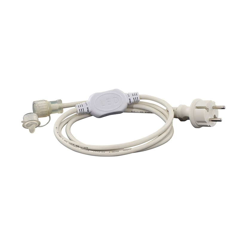 TRADEFORCE - Cavo alimentazione striscia led da cantiere 230v 1,5 metri ip44