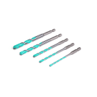 TRADEFORCE - Kit 5 punte attacco esagonale multimateriale 4 5 6 8 10
