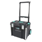 TRADEFORCE - Forcebox - Box per attrezzi in plastica impilabile e interbloccante con Trolley