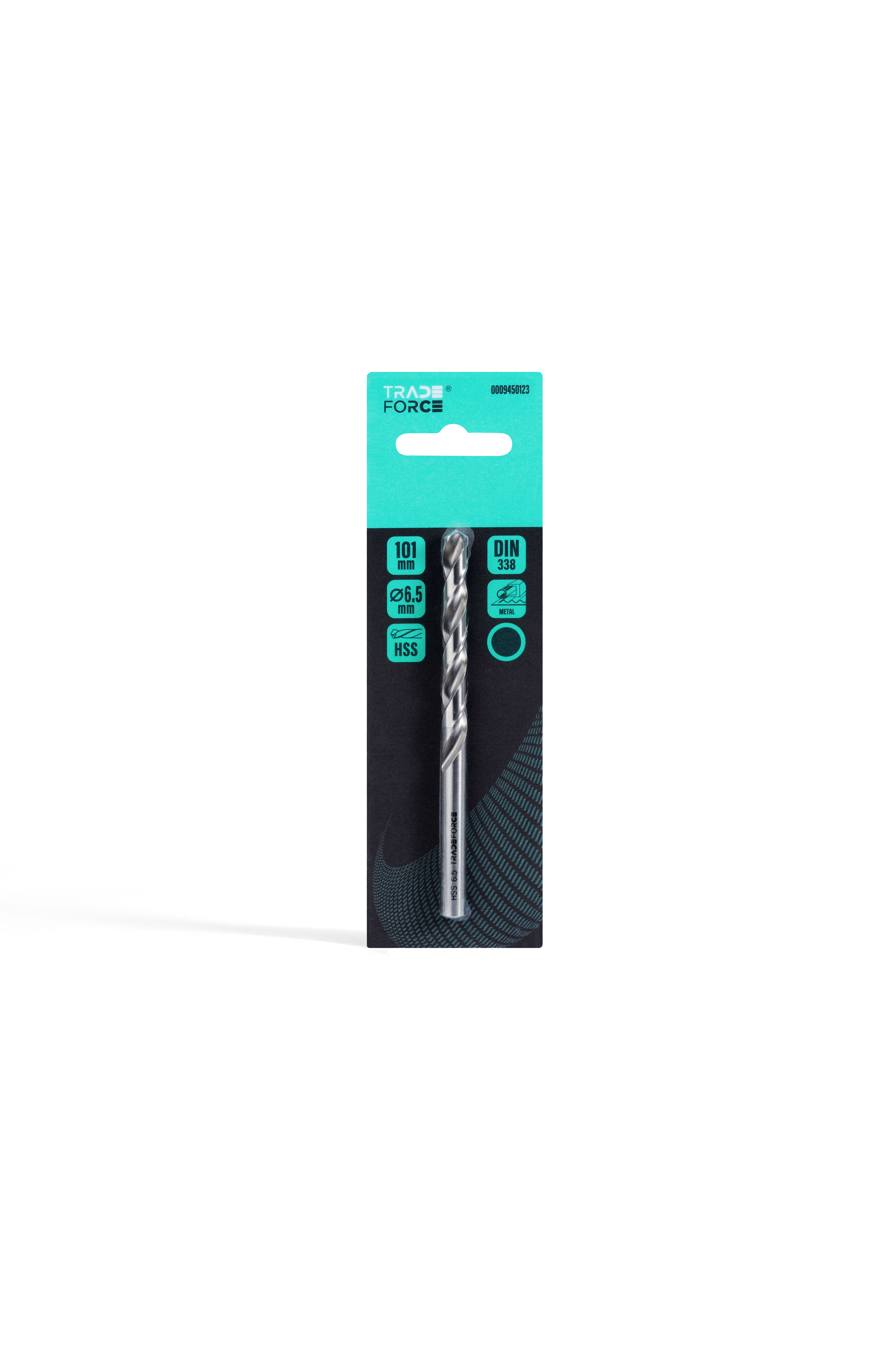 TRADEFORCE - PUNTA PER METALLO HSS 6,5 MM