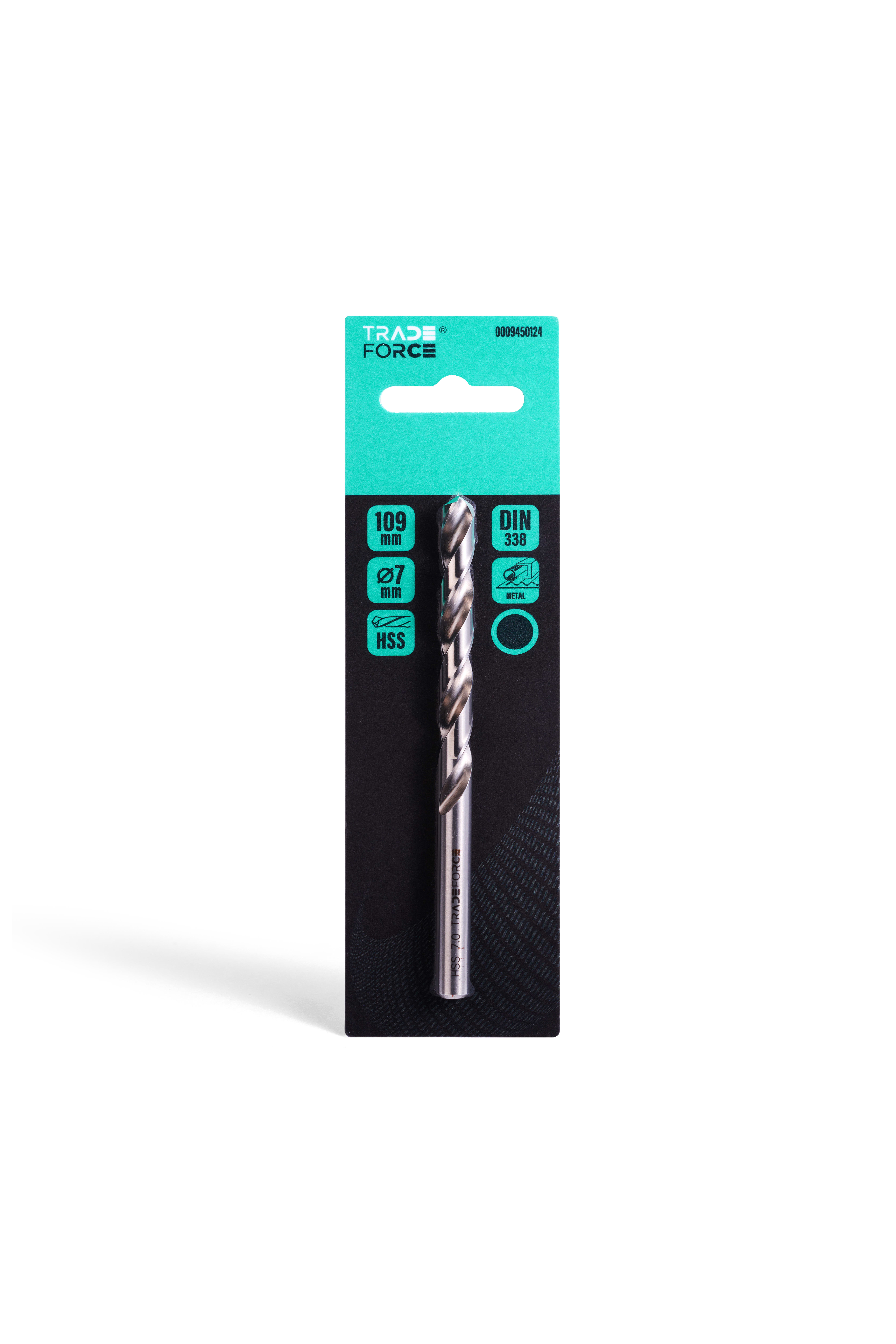 TRADEFORCE - PUNTA PER METALLO HSS 7 MM