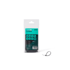 TRADEFORCE - Fascetta resistente uv 100 x 2,5 nera 100 pezzi ideale per esterno