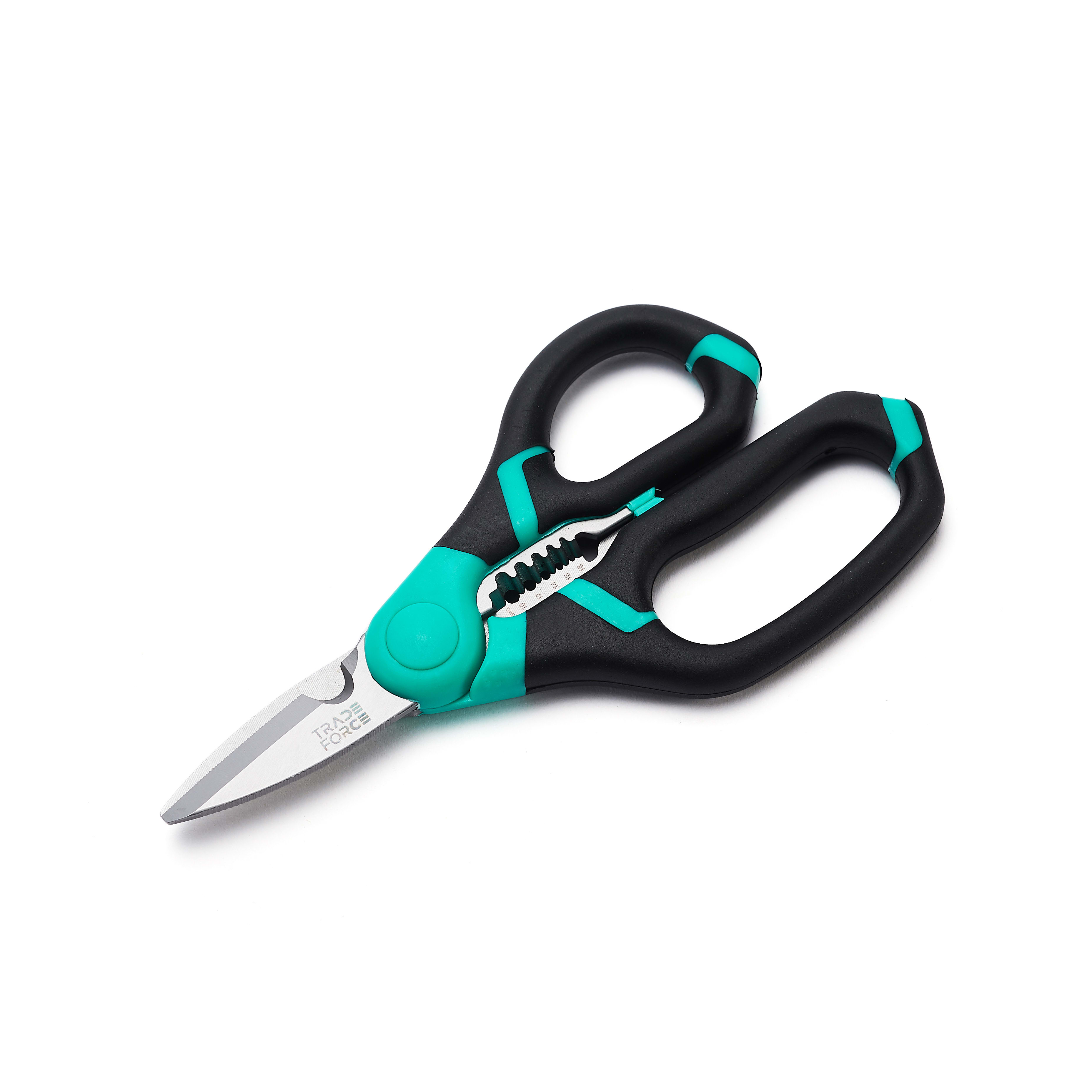 TRADEFORCE - Forbice per elettricista 160mm con lame acciaio inossidabile