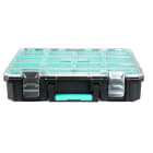 TRADEFORCE - Forcebox - Box in plastica trasparente impilabile e interbloccante 512x360x137mm