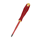 TRADEFORCE - Cacciavite a stella (Phillips) con isolamento a iniezione, design E-slim, PH2x100mm.