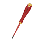 TRADEFORCE - Cacciavite Pozidriv con isolamento a iniezione, design E-slim, PZ1x80mm.