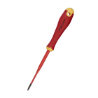 TRADEFORCE - Cacciavite isolato con punta Torx T10, lunghezza 100 mm – Design sottile E-slim con isolamento iniettato